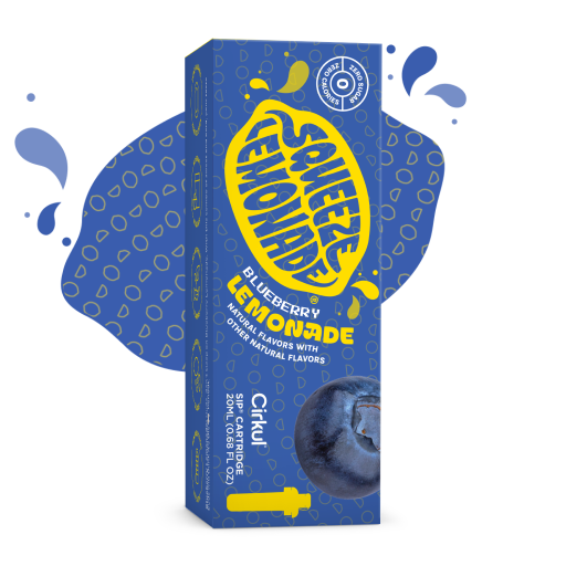 Vitamin-Infused Squeeze Blueberry Lemonade IU8A - Sugar-Free Fruit Flavor Cartridge Refill - Default Title