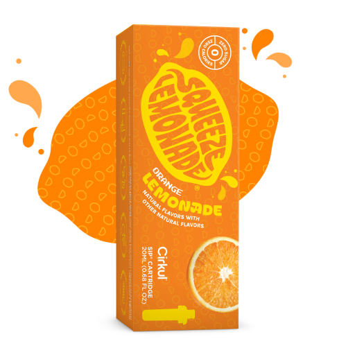 Natural Fruit Flavored Squeeze Orange Lemonade W197 - Zero-Calorie Multi-Flavor Sip Pods for Water Bottle - Default Title