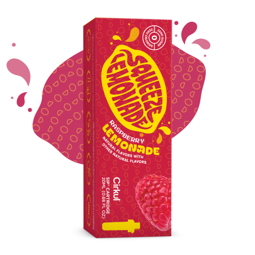 Sugar-Free Squeeze Raspberry Lemonade QTAS - Sugar-Free Fruit Flavor Cartridge Refill - Default Title