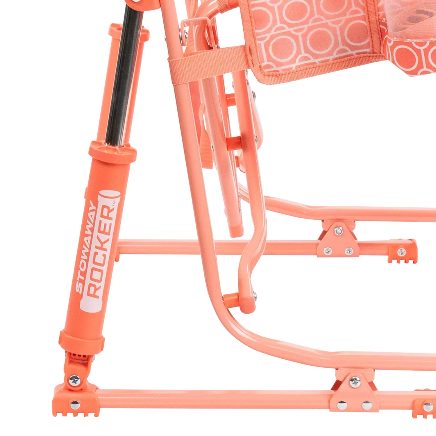 Heavy-Duty Freestyle Stowaway Rocker - Choice 794 - RoadTrip Rocker Smooth Motion Camp Chair Detail