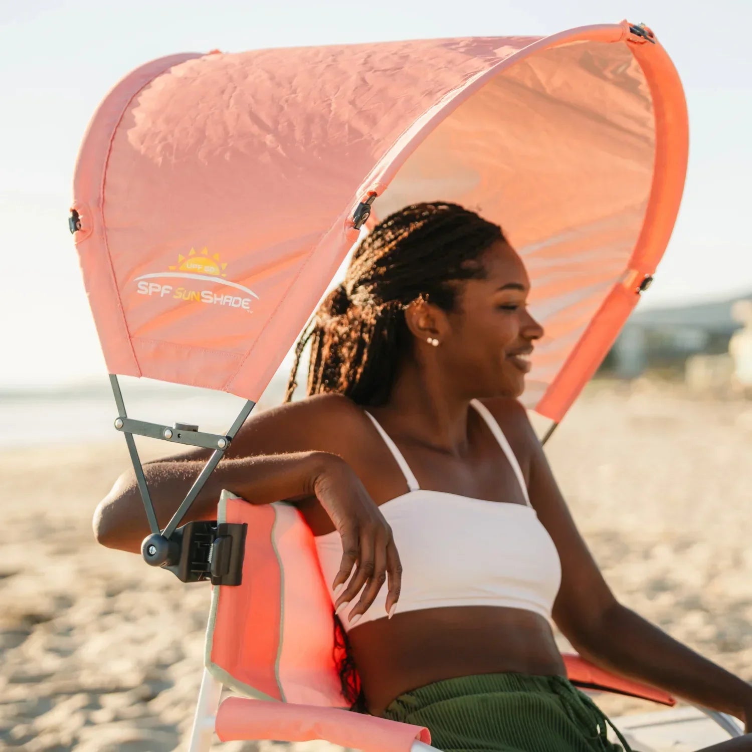 Heavy Duty SunShade Accessory - Choice 361 - SunShade Canopy for Beach & Camping Detail
