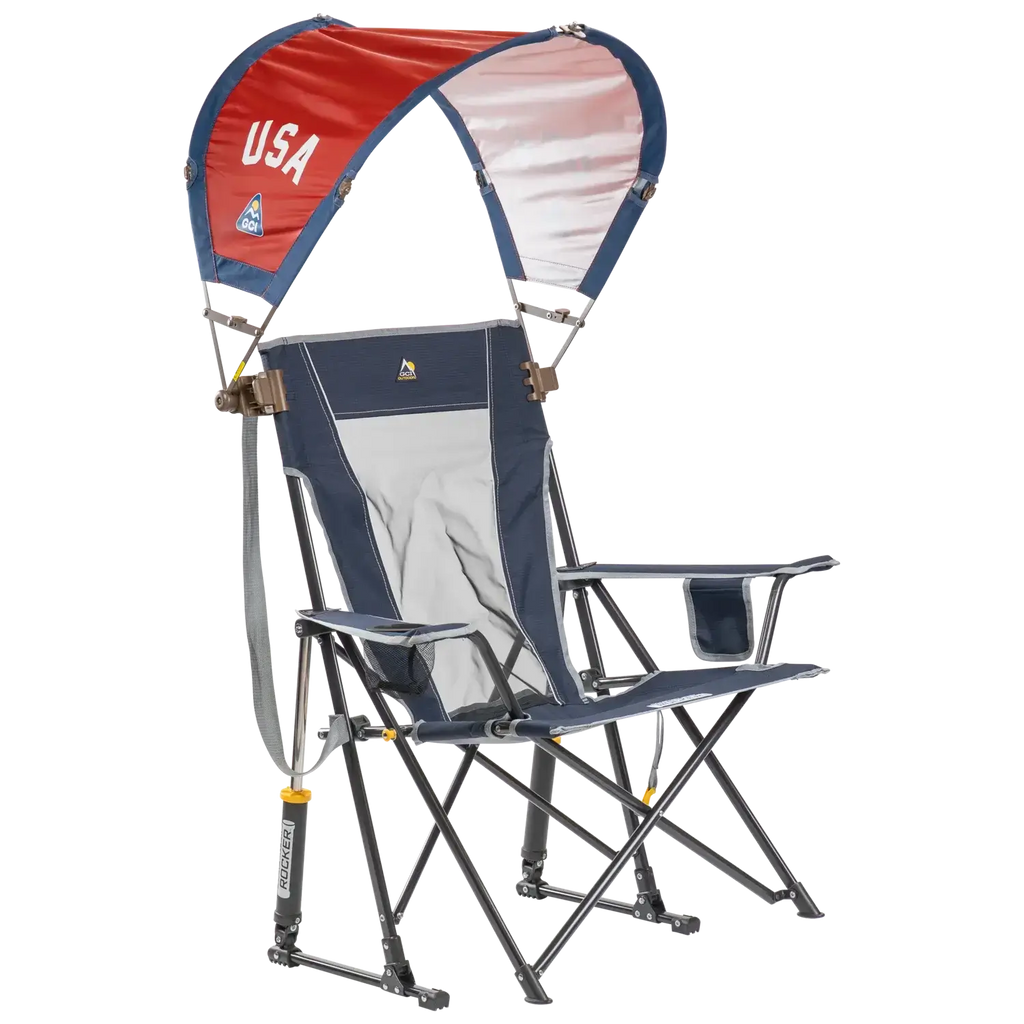 Portable Canopy SunShade Accessory - USA Anniversary Deluxe - Choice 917 - Instant Sunshade Umbrella for Tailgating Detail