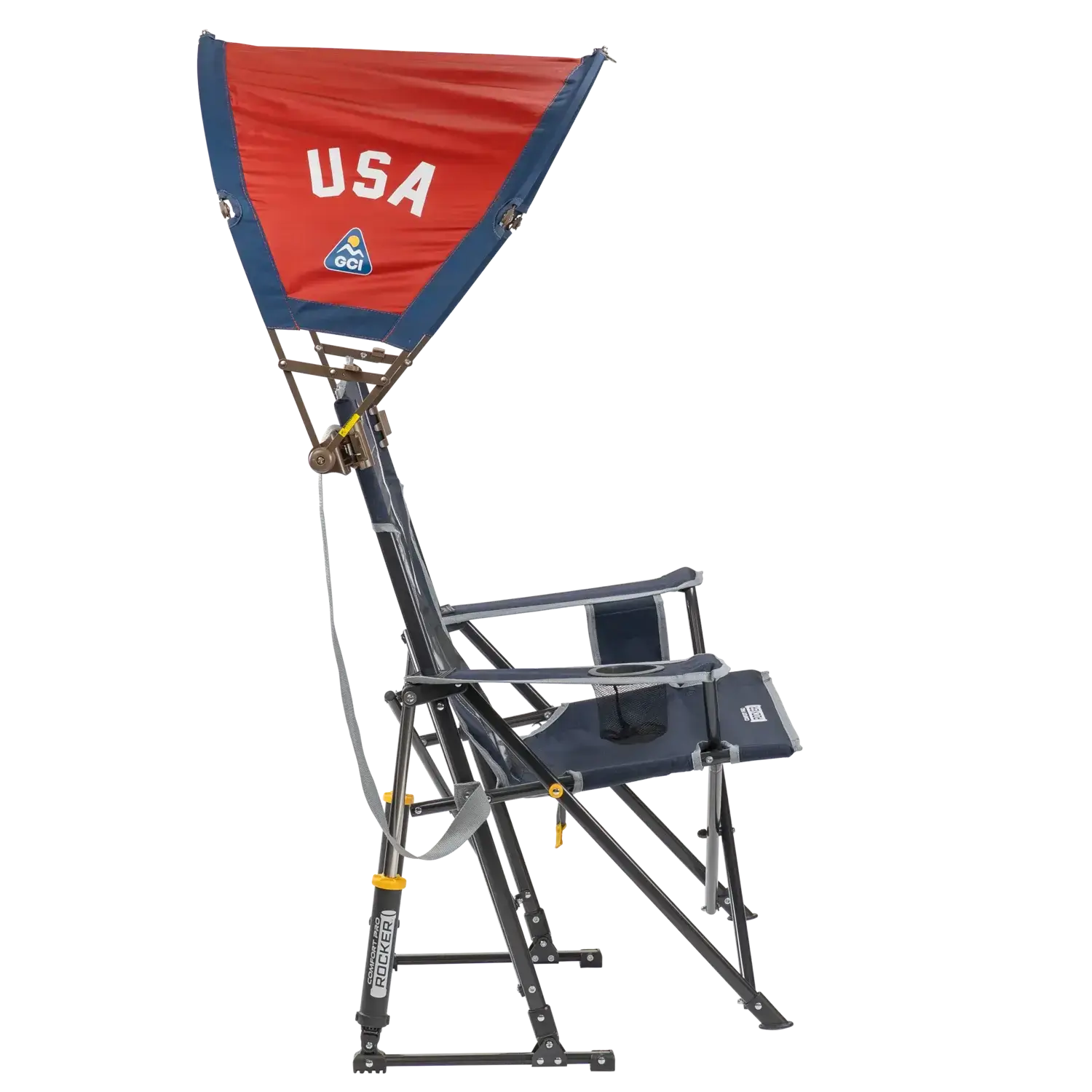 Portable Canopy SunShade Accessory - USA Anniversary Deluxe - Choice 917 - Instant Sunshade Umbrella for Tailgating Detail