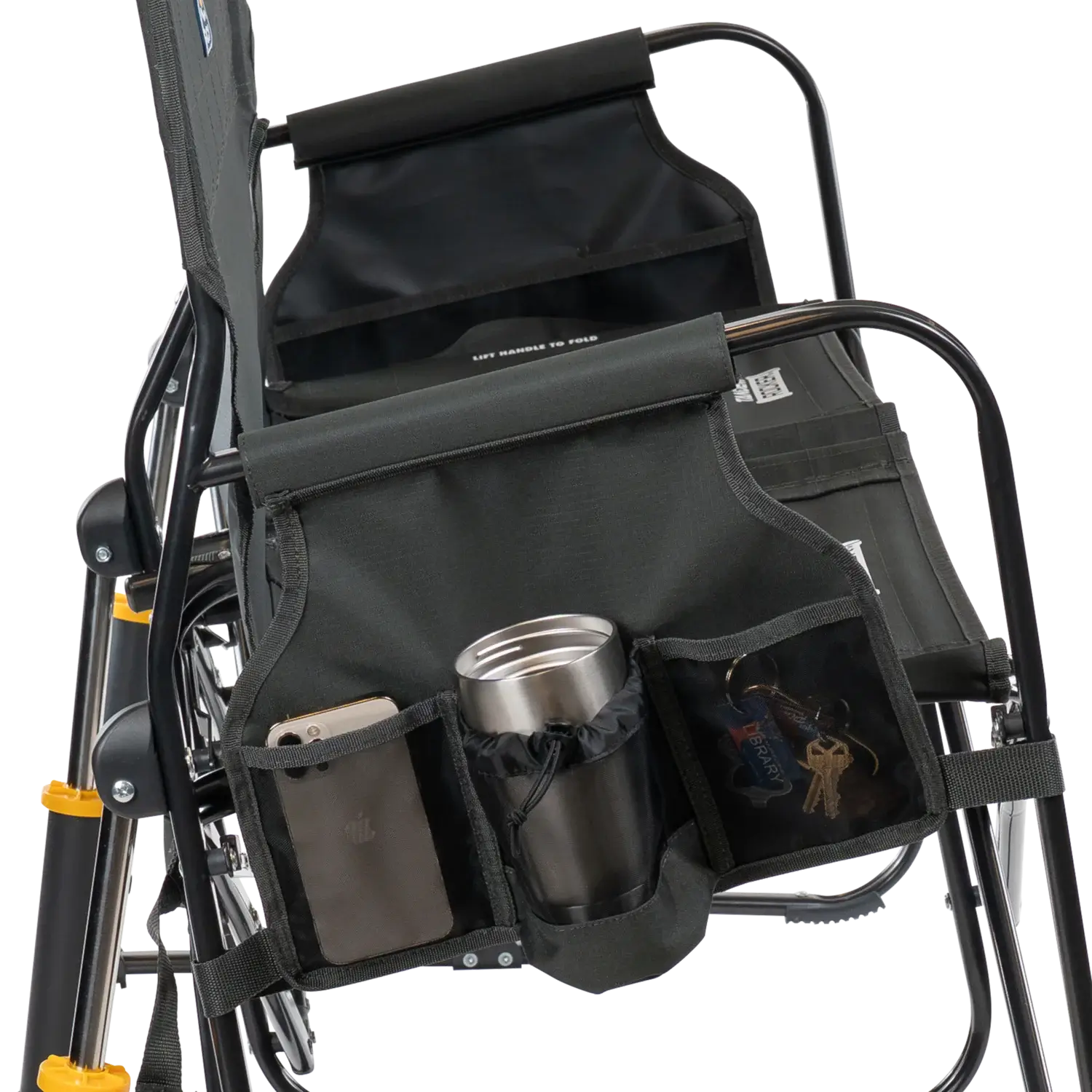Heavy-Duty Freestyle Tandem Rocker - Choice 227 - Freestyle Rocker Portable Outdoor Folding Chair Detail
