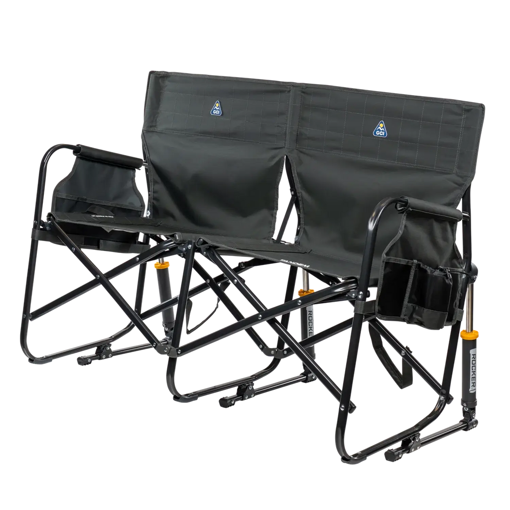 Heavy-Duty Freestyle Tandem Rocker - Choice 227 - Freestyle Rocker Portable Outdoor Folding Chair Detail